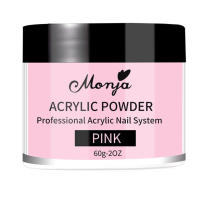 Polvo acrílico para manicura, herramienta de Arte de salón de uñas de cristal de Color suave para mujeres expertas e Nail Art - details 6