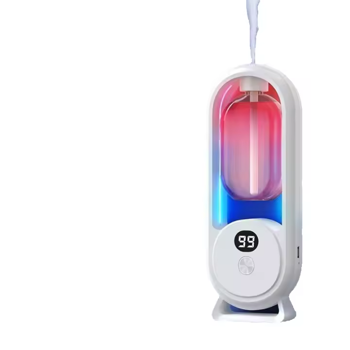 Difusor de aroma inteligente con ciclo de 24 horas, 1 recargable, temporizador automático montado en la pared, difusor de aceite esencial con aceite esencial, suministros para el cuidado del hogar, difusor humidificador - 1