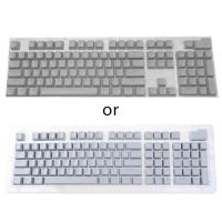 104pcs ABS Backlit Keycap OEM for nical Gaming Keyboard  Blue Green Gray Orange Pink - details 4