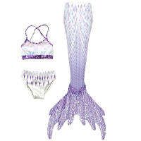 Traje de baño de sirena traje de baño para niños nueva niña traje de princesa de sirena cola de sirena traje de rendimiento para niños - details 4