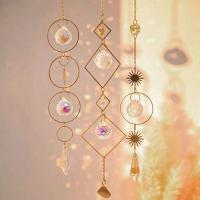 Colgante de Viento de Jardín al Aire Libre Luna de Cristal, Estrellas, Sol, Arco Iris, Ventana, Reloj, Atrapaparásidos - details 4