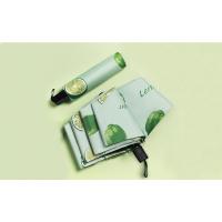 Decohomeforu Manual Open Foldable Umbrella With Green Lemon Pattern, Windproof & Waterproof