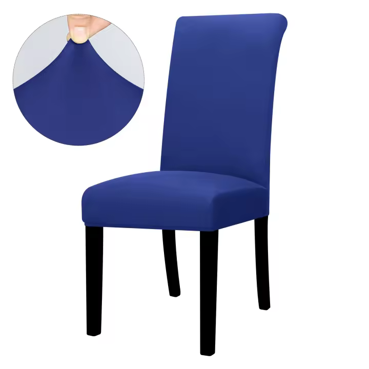 Fundas elásticas de LICRA para sillas, funda para asiento de silla de tamaño Universal para comedor, para banquete de boda, Hotel, funda elástica para silla, 1 unidad - 1