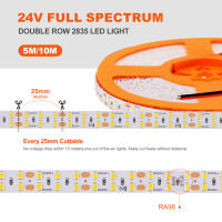 GAHADA Luz de Tira LED de Espectro Completo Moderna, Ahorradora de Energía, Regulable 24V SMD2835 - details 3
