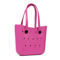 Bolso De Playa Grande Para Verano EVA Inodoro Para Mujer Bolsa De Picnic Con Agujeros Impermeable Bolsa De Hombro Con Manija - details 29