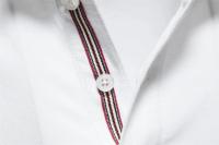 polos hombre manga corta ropa hombre día del padre Verano de alta calidad de algodón transfronterizo bordado de ciervos Polo camiseta de hombre Color sólido solapa Tops básicos de manga corta para hombres - details 19