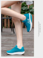 Zapatos deportivos de marca para mujer, zapatos tonificantes para aumentar la altura de 5 Cm, zapatillas de deporte con cuña, zapatos mecedores transpirables, zapatos con plataforma para sacudir - details 25
