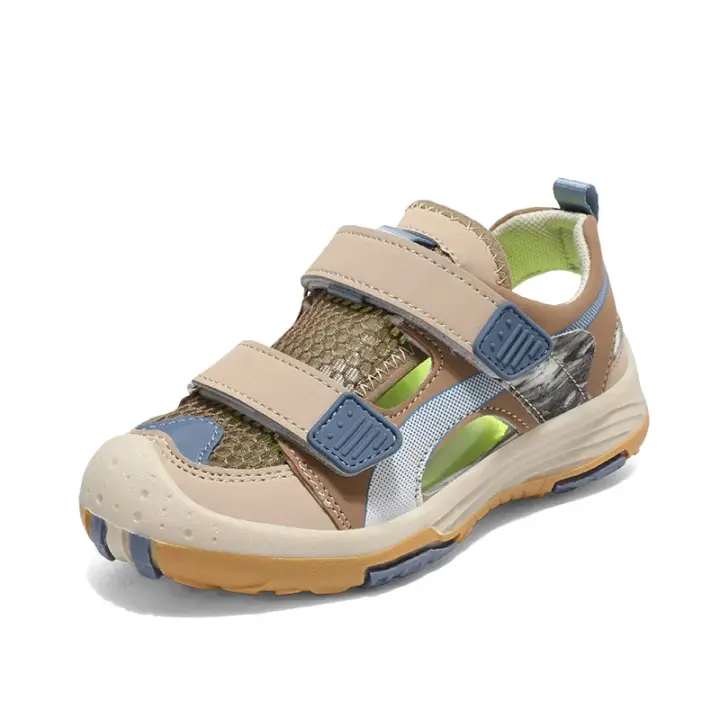 Nuevos Zapatos para Niños 2025 Sandalias Deportivas de Cuero Antideslizantes Diseñado por Lujo - 1