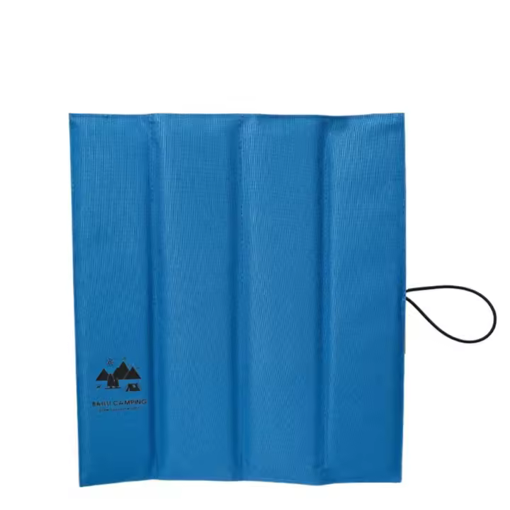 Cojín de asiento de tela Oxford grueso, almohadilla portátil a prueba de humedad para sentarse y acampar, estera de Picnic impermeable con aislamiento térmico para acampar - 1