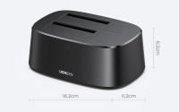 UGREEN-estación de acoplamiento para disco duro, adaptador SATA a USB 3,0 para 2,5, 3,5, SSD - details 17