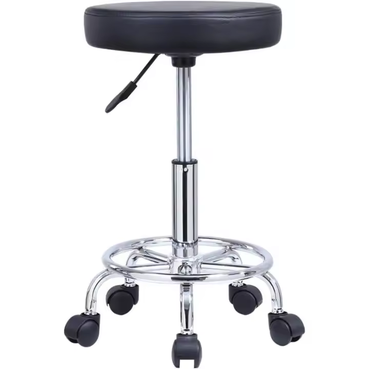 Ajuste de Altura Giratorio Medical SPA salón taburetes de Masaje Silla de - 1