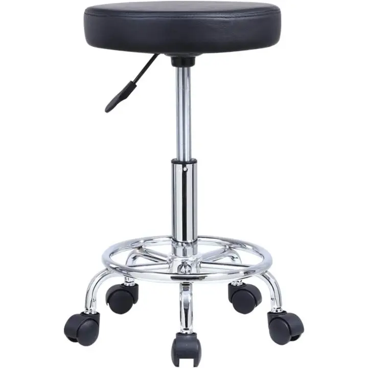Ajuste de Altura Giratorio Medical SPA salón taburetes de Masaje Silla de - 1