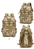 Mochila reflectante táctica de 40L, mochila de camuflaje Molle para exteriores, bolsa de asalto, senderismo, Camping, caza, viaje, montar - details 27