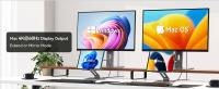 Minisopuru Estación de Acoplamiento para iPad Soporte Plegable para Tablet con 4K HDMI, 100W PD, Puertos USB 3.0, SD/TF - details 2