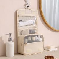 Bolso de mano de nailon para maquillaje, bolsa de almacenamiento impermeable de gran capacidad a prueba de polvo, bolsa colgante multifuncional, bolsa de viaje para niñas - details 4