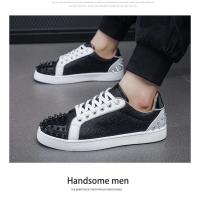 Zapatos Casuales De Placa Remachada Para Hombre, Transpirables Y Cómodos Zapatos Deportivos De Exterior, Zapatos Deportivos De Moda. - details 11