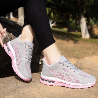 Zapatillas de deporte con cojín de aire para mujer, zapatos de fondo suaves para correr, zapatillas de tenis transpirables de malla para exteriores - details 2