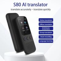 Dispositivo traductor de Ia S80, dispositivo con 138 idiomas, traducción de voz, 17 traducción sin conexión, interpretación simultánea - details 0