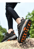 Zapatos para caminar y escalar impermeables al aire libre, zapatillas informales cómodas y transpirables para mujer, zapatos para caminar y escalar para senderismo - details 13
