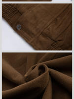 Pure Cotton Washing Man Jackets Coat New Spring Autumn Outdoors Harajuku Street Loose Solid Color Comfortable Man Coat - details 8