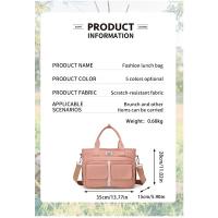 Nueva bolsa de almuerzo multifuncional de gran capacidad, bolsa de almuerzo portátil de doble bolsillo, bolsa de picnic antisalpicaduras - details 8