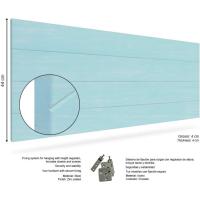 Gabo de Madera Rústico Vintage para Cama (145 x 44 cms.) Estilo Nórdico Crudo sin Pintar - details 91