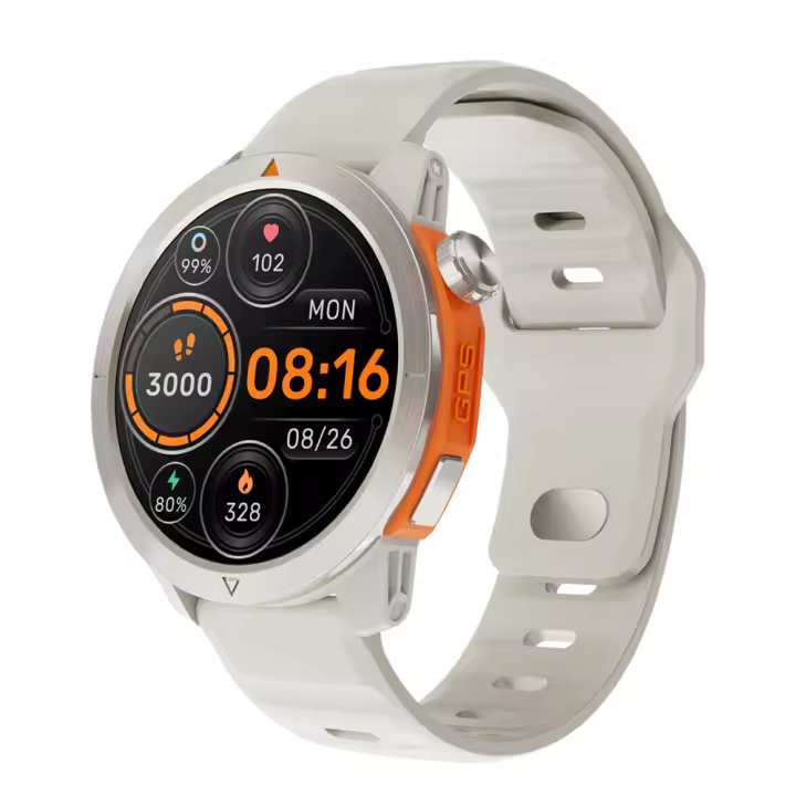 2025 Nuevo VG47 Pro Smartwatch Hombres Mujeres GPS Brújula Altitud Presión Barométrica Detección Bluetooth Llamada Frecuencia Cardíaca Modo Deportivo Linterna AMOLED Smart Watch - 1