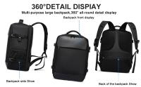 Mochila de viaje cabina avion 40x20x25, mochila de transporte,Portatil Impermeable  con Cargador USB,mochila de transporte,regalo de Navidad - details 3
