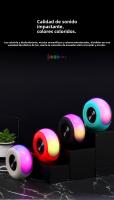 Nuevo 2025 altavoz bluetooth transfronterizo de alto valor mini subwoofer de audio de luz ambiental bluetooth al aire libre audio pequeño - details 2