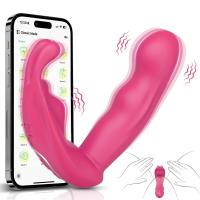 Estimulador de Clitoris y Punta G Vibrador Wearable APP Control Masajeador de Vagina para Parejas - details 1