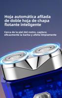 Afeitadora Mini Portátil Universal Operada por Batería Mini Máquina de Afeitar de Pantalla Digital - details 2