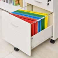 Archivos Suspendidos con 2 Cajones y Cerradura 40x45x55,6 cm Blanco - details 4