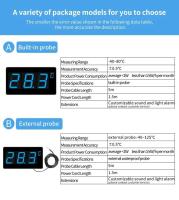 Termómetro digital para piscina y hogar, sensor de temperatura, 3M, medidor de línea - details 14