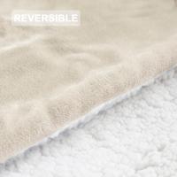 Manta de Franela Reversible, Cálida, Extra Suave, Gruesa para Sofá, Dormitorio y Viaje - details 3