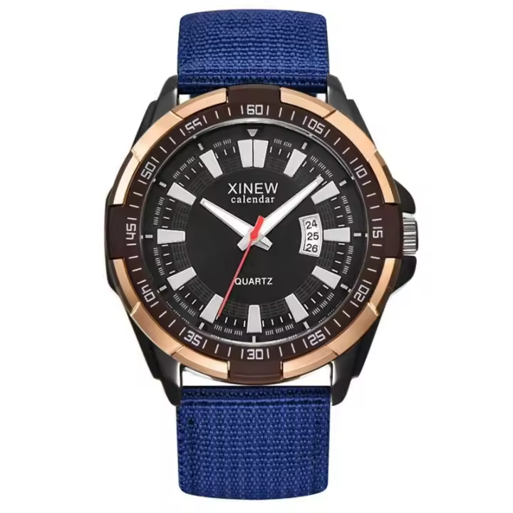 Reloj de Cuarzo Elegante Automático Correa de Nylon a la Moda para Niños - 1
