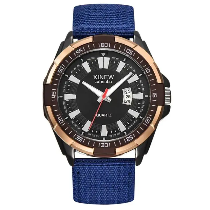 Reloj de Cuarzo Elegante Automático Correa de Nylon a la Moda para Niños - 1