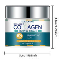 Crema de colágeno hidrata profundamente, nutre la piel para restaurar la elasticidad, brillo, hidratante, antiarrugas, envejecimiento, reduce los poros - details 8