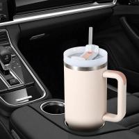 Taza de Viaje de 1182 ml 40oz con asa y Pajita, Termo para café frío y Caliente, Capacidad - details 9
