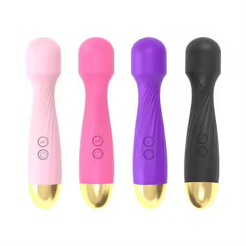 Femenino Mini AV Palo Vara Vibrator Juguete Sexual Masajeador portátil inalámbrico poderoso para tejido profundo Herramienta de masaje eléctrico adulto - 1