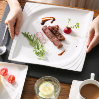 MALACASA-Juego de cena de porcelana Monica de 30 piezas, 6 tazas, platillos, platos de cena, sopa, postre, vajilla para 6 personas - details 3