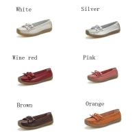 Zapatos deportivos de cuero de alta calidad, informales, planos, de tacón bajo, suaves, transpirables, a la moda - details 0