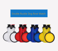 Taza de comida de agua de doble uso para mascotas, botella portátil para beber, tazón de comida plegable para perros, tazón de alimentación duradero para exteriores, tazón multifunción - details 9