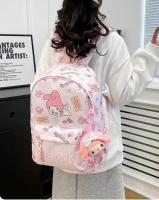 Kuromi - mochilas masculinas y femeninas de gran capacidad, bolsos de computadora resistentes al desgaste, estudiantes de secado - details 5