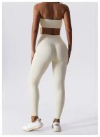 Sujetador de Yoga para Mujer Deporte en Nudo Antideslizante Limpieza de Pecho Legging-Top Fitness Cierre Apretado Material de Nylon Adecuado para Yoga y Elasticidad Año Lento - details 17