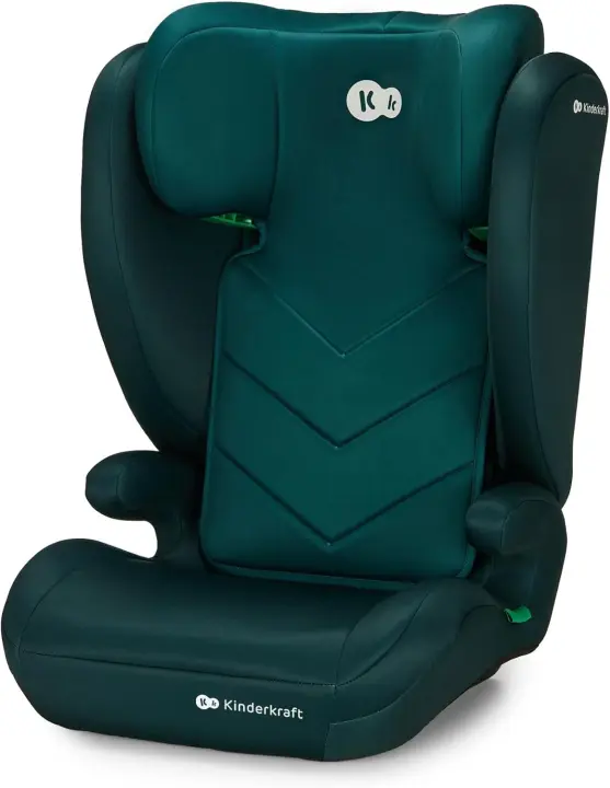 Silla de coche, i-Size, para bebé, Grupo 2/3 100-150 cm, de 3,5 a 12 años, de 15 a 36 kg, ligera (4,5 kg), cinturón de seguridad de 3 puntos, Protección lateral, Gris - 1