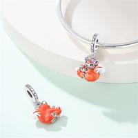 Nuevos Dijes de Plata de Ley 925 Diseño de Abrazo de Amor Zirconia Joyería de Mujer DIY Pulseras - details 9