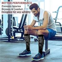 Calcetines deportivos largos de compresión para hombre y mujer, medias deportivas de 20-30mmHg para maratón, ciclismo, fútbol, ​​venas varicosas, cuidado del embarazo - details 9
