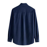 Camisa de pana gruesa para hombre, abrigo informal holgado con solapa de botones, nuevo para otoño e invierno 2024 - details 18