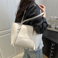 2 unids/set de bolsos de mano versátiles para mujer, bolso de mano de gran capacidad de cuero Pu, bolso de hombro Simple de color sólido - details 15