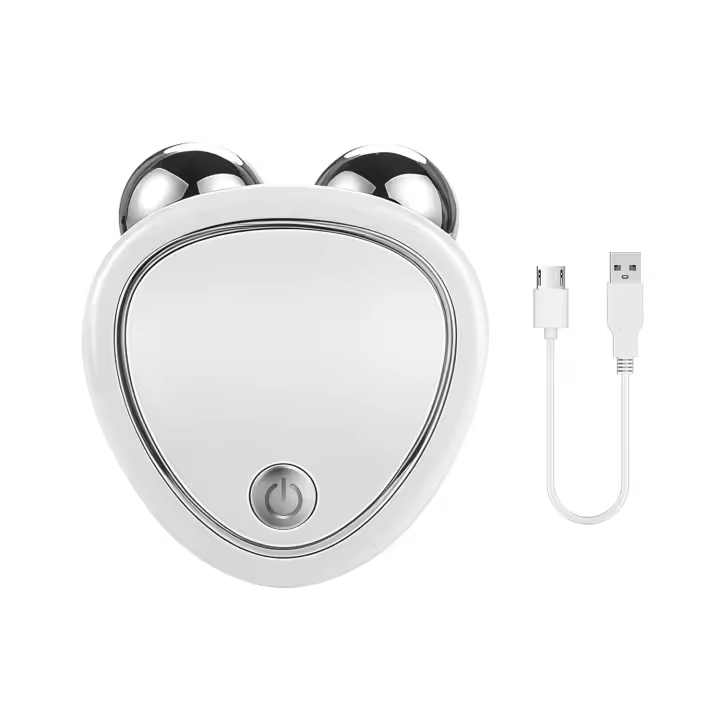 Rodillo de estiramiento Facial EMS de microcorriente, masajeador Facial, estiramiento de la piel, rejuvenecimiento, dispositivo recargable antiarrugas, herramienta de belleza - 1